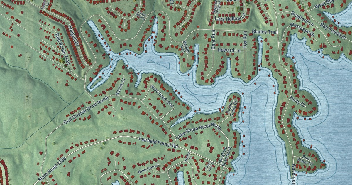 Map of Westport, North Carolina in 2026