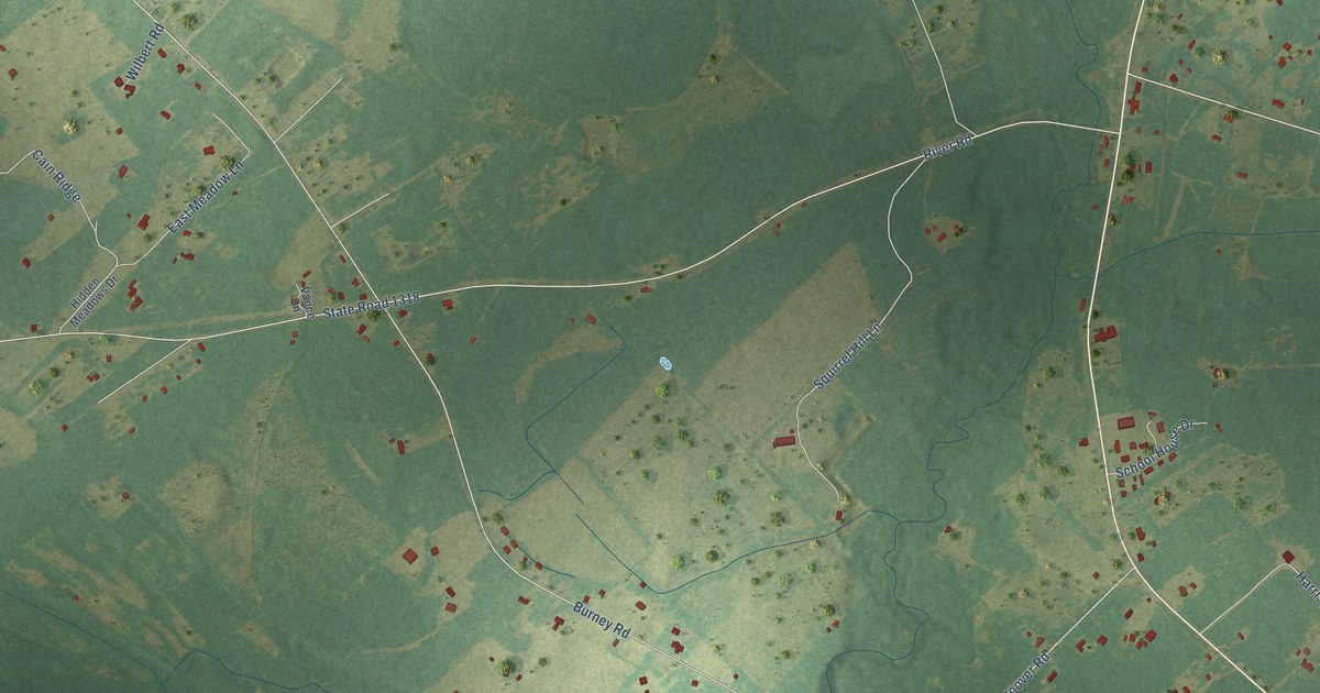 Map of White Oak, North Carolina in 2026