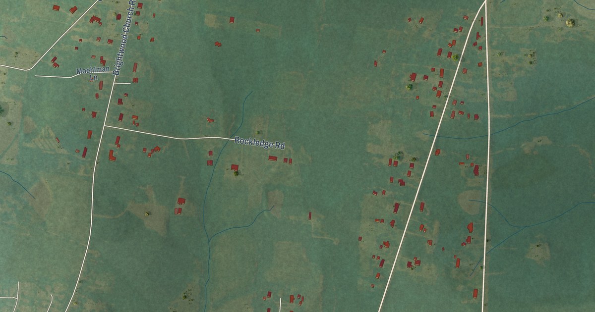 Map of Whitsett, North Carolina in 2026