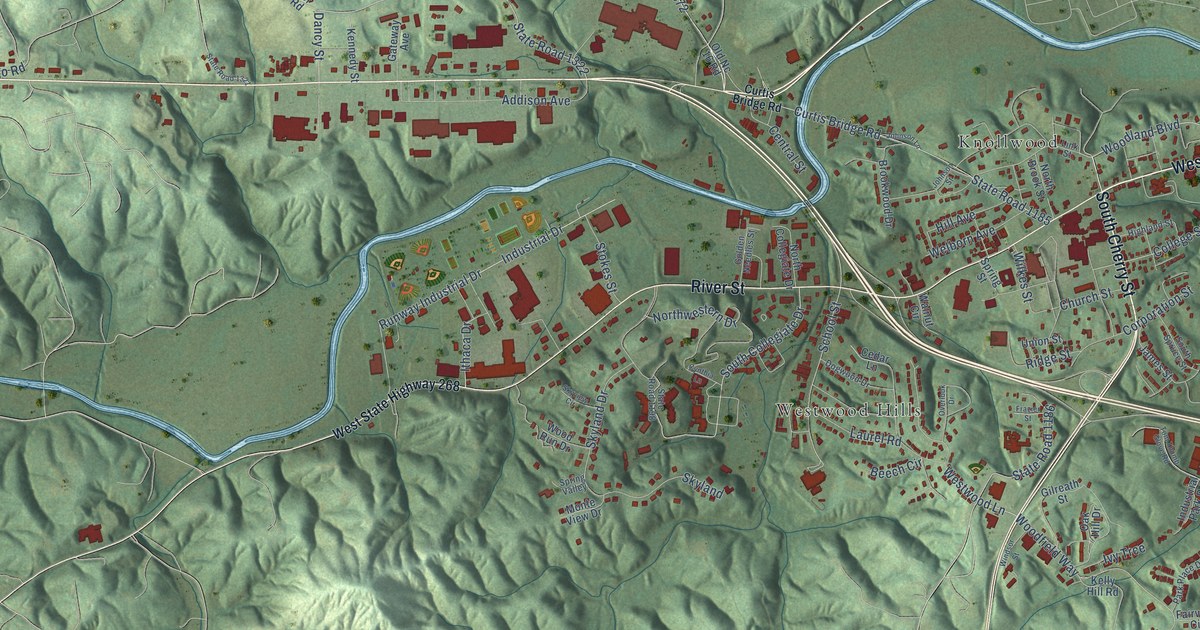 Map of Wilkesboro, North Carolina in 2026