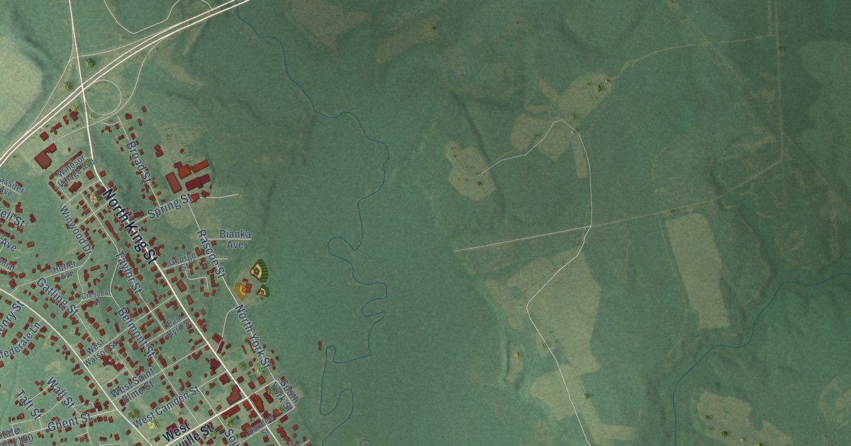 Map of Windsor, North Carolina in 2026