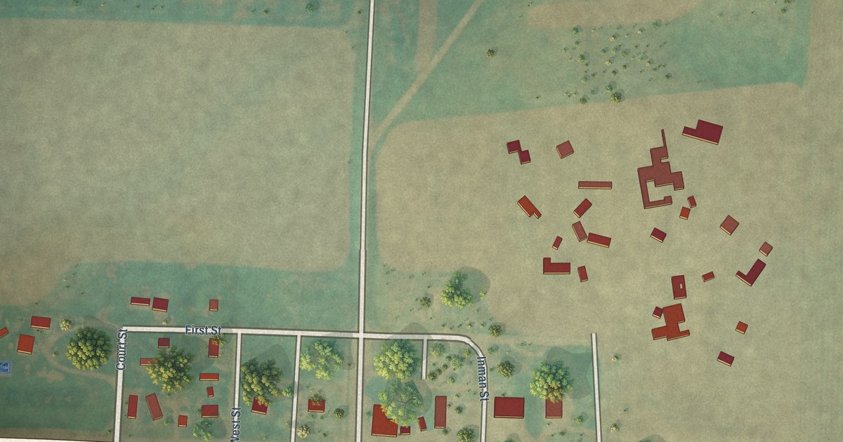 Map of Amidon, North Dakota in 2026