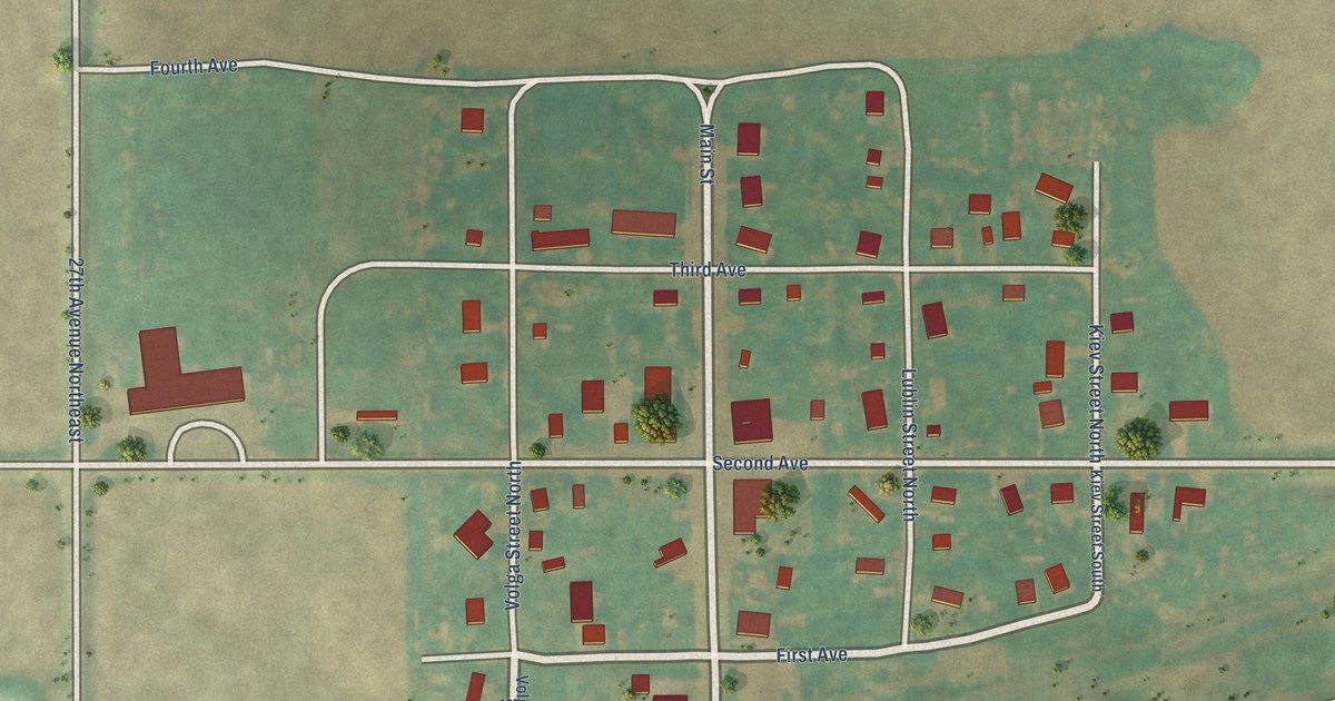 Map of Balta, North Dakota in 2026