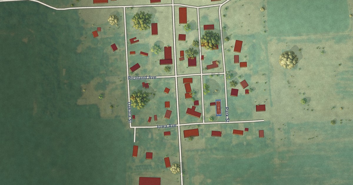 Map of Barney, North Dakota in 2026