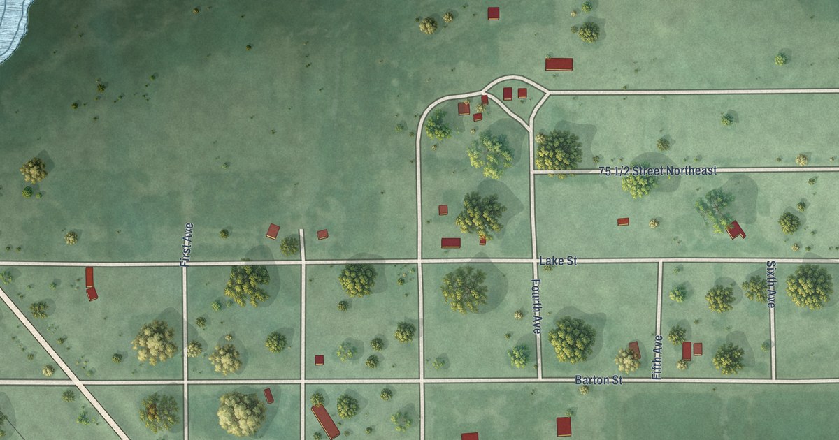 Map of Barton, North Dakota in 2026
