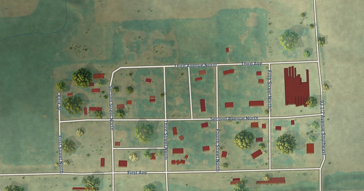 Map of Berlin, North Dakota in 2026