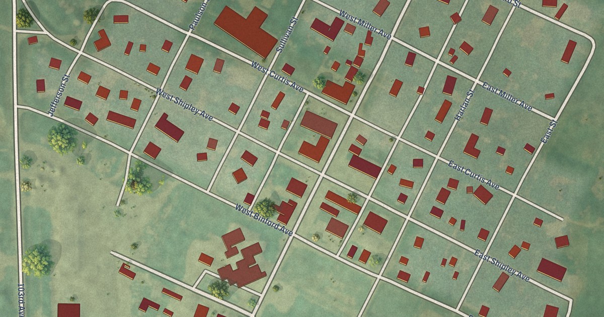 Map of Binford, North Dakota in 2026