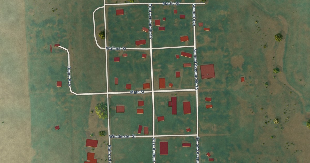 Map of Brocket, North Dakota in 2026