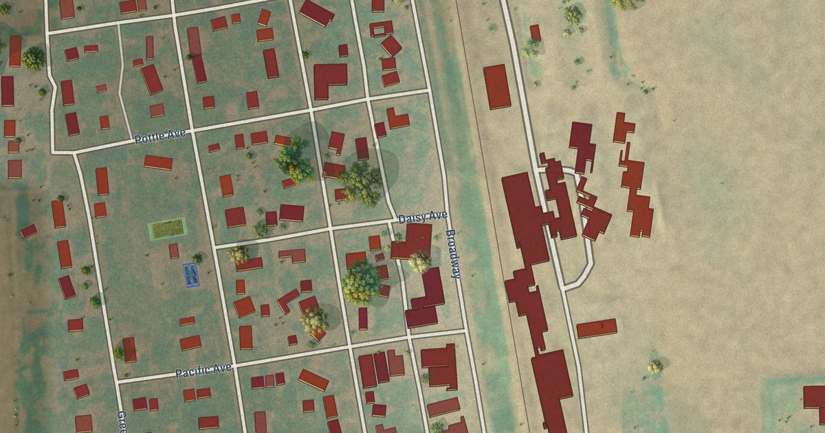 Map of Buxton, North Dakota in 2026