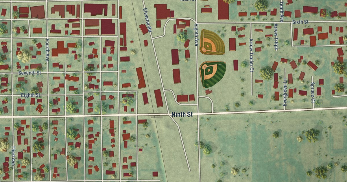 Map of Cando, North Dakota in 2026