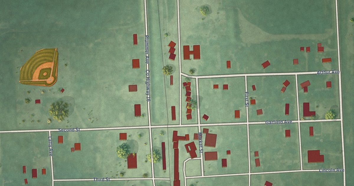 Map of Clifford, North Dakota in 2026