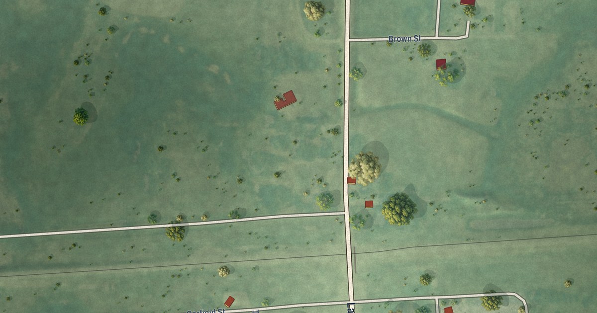 Map of Dawson, North Dakota in 2026