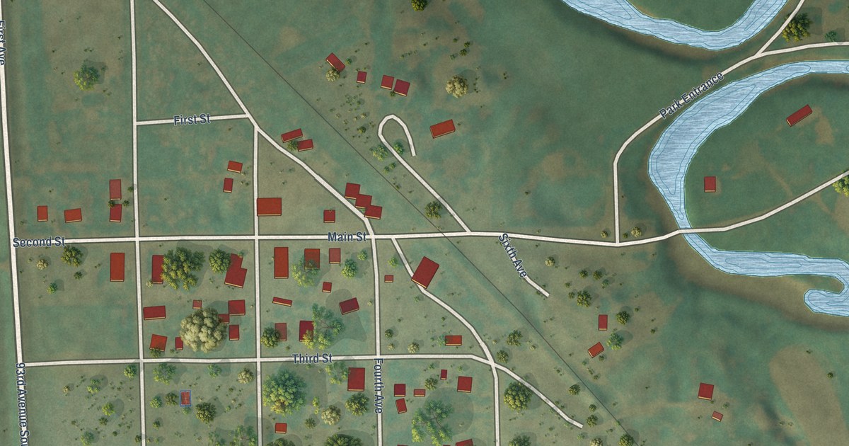 Map of Dickey, North Dakota in 2026