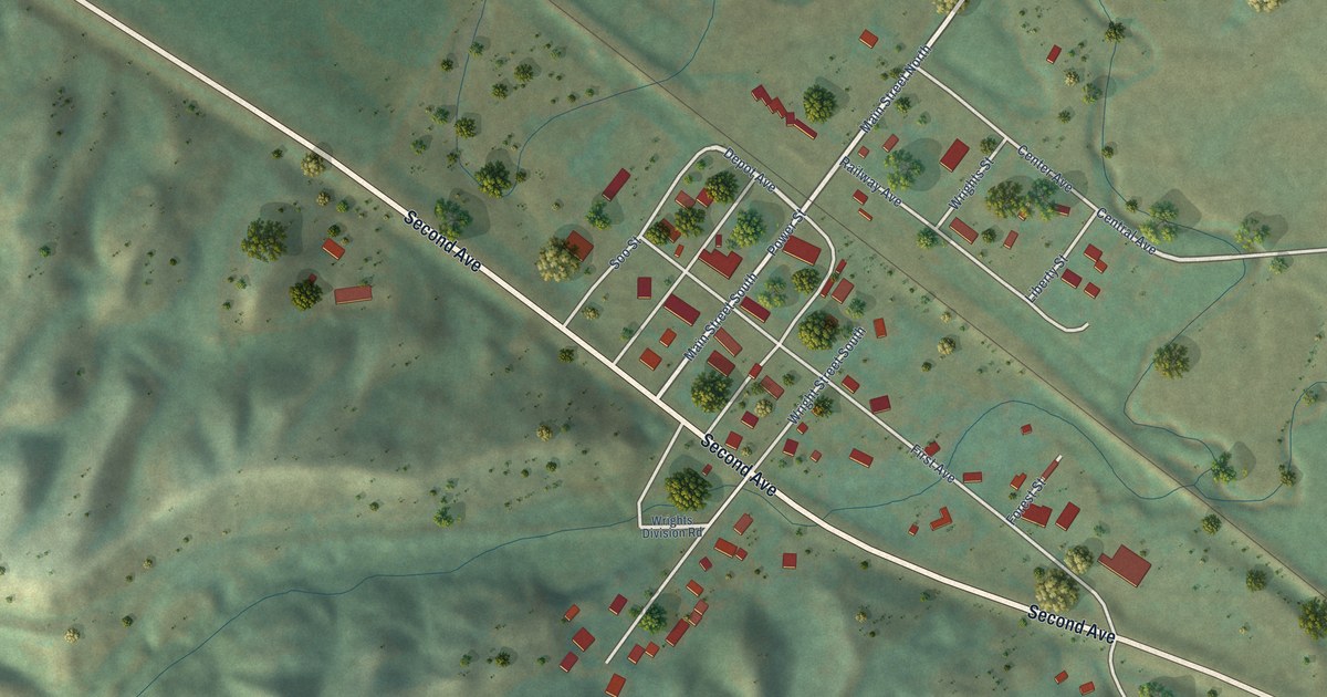 Map of Donnybrook, North Dakota in 2026