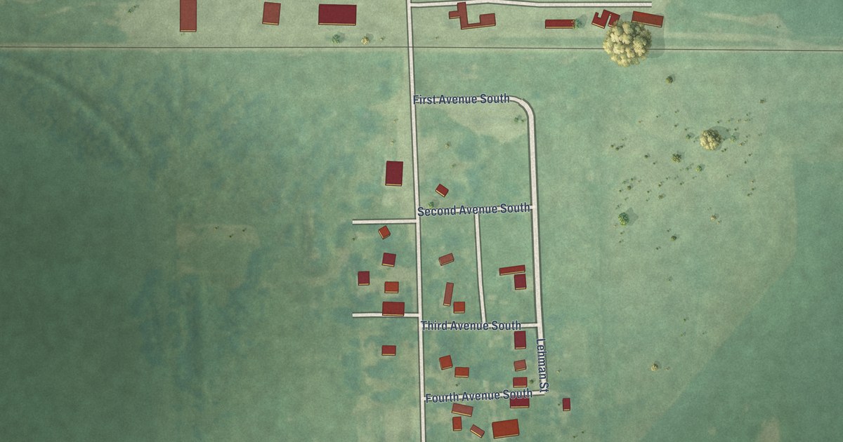 Map of Elliott, North Dakota in 2026