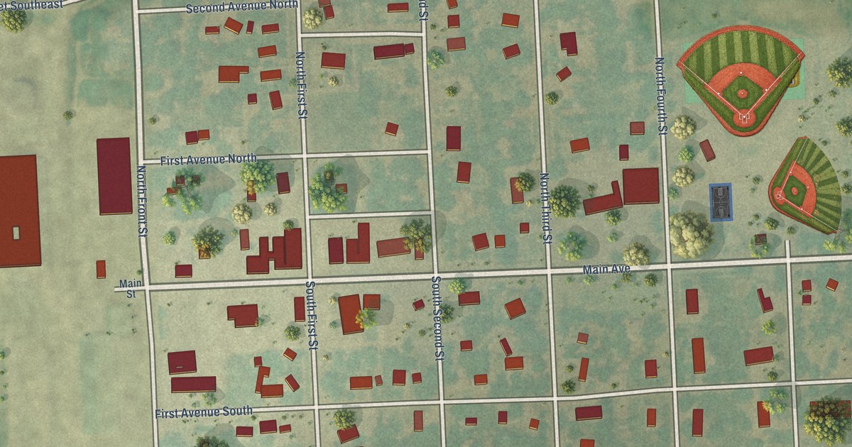Map of Fairmount, North Dakota in 2026