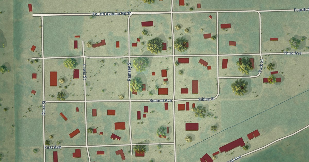 Map of Forbes, North Dakota in 2026