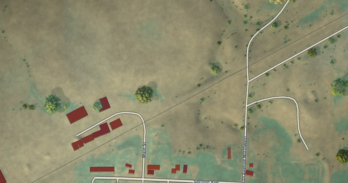 Map of Fortuna, North Dakota in 2026