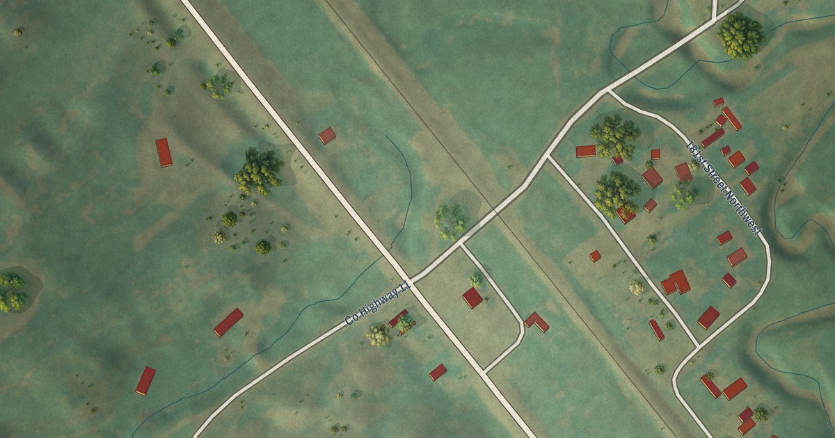 Map of Foxholm, North Dakota in 2026