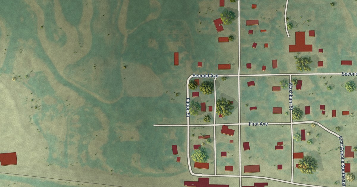 Map of Fullerton, North Dakota in 2026