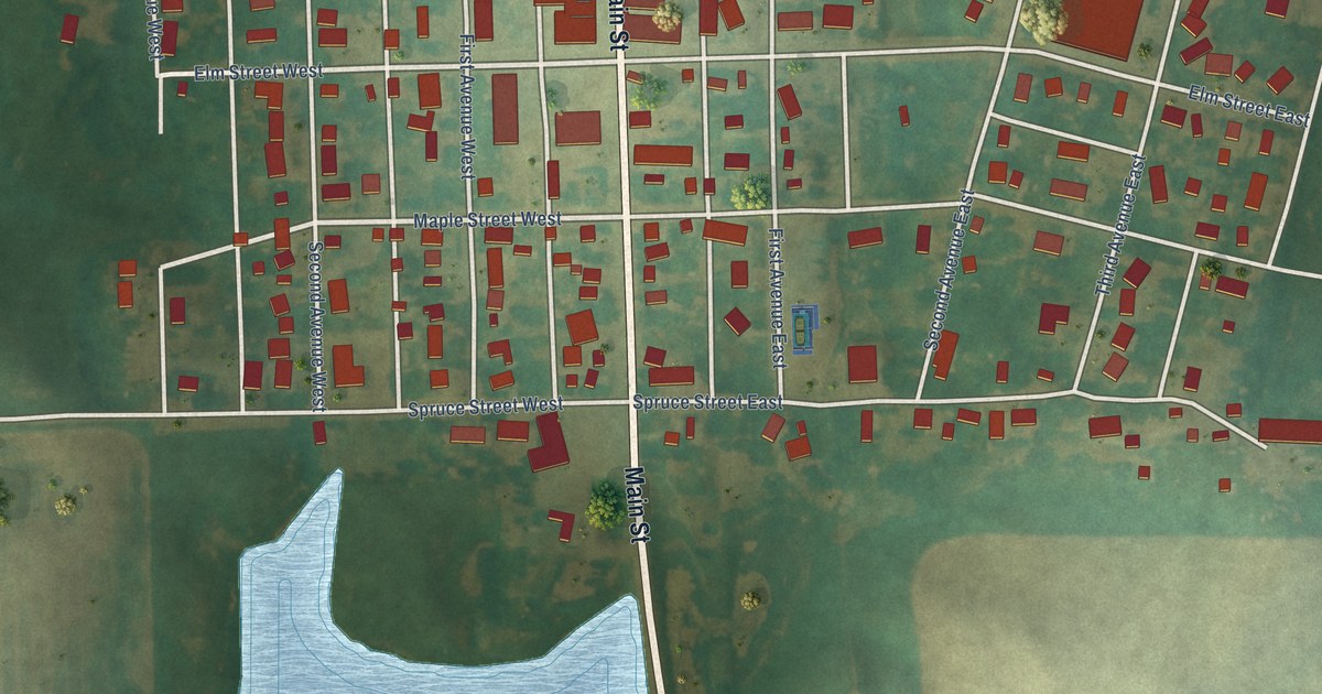 Map of Gackle, North Dakota in 2026