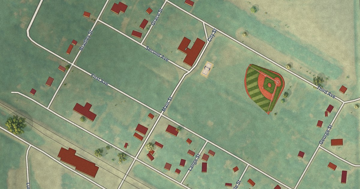 Map of Grace City, North Dakota in 2026