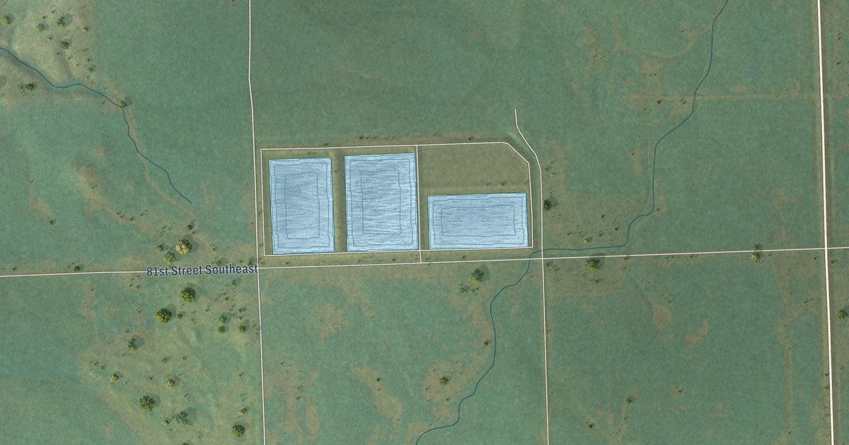 Map of Gwinner, North Dakota in 2026