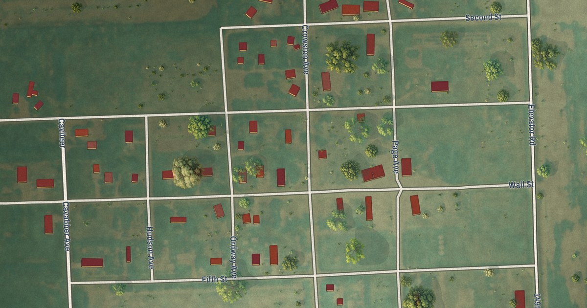 Map of Hamilton, North Dakota in 2026