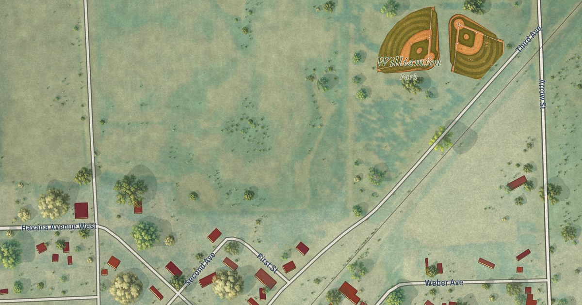 Map of Havana, North Dakota in 2026