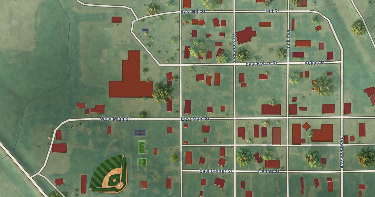 Map of Hazelton, North Dakota in 2026