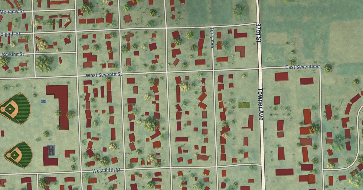 Map of Larimore, North Dakota in 2026