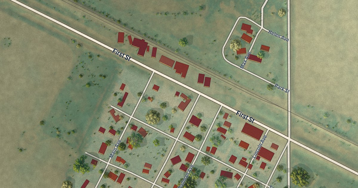 Map of Martin, North Dakota in 2026