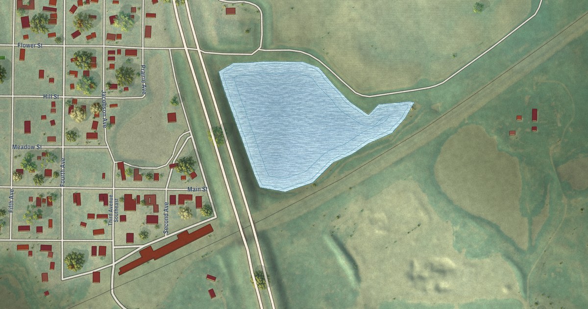Map of Max, North Dakota in 2026