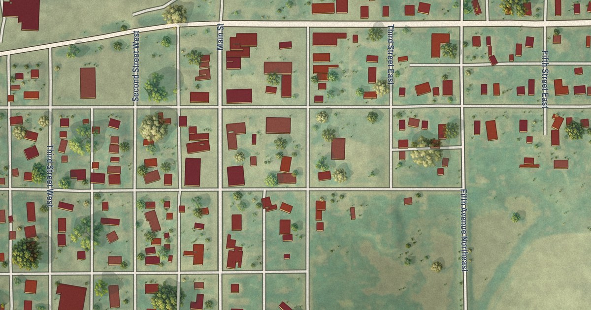 Map of McClusky, North Dakota in 2026