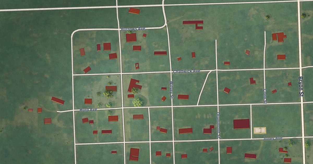 Map of McHenry, North Dakota in 2026