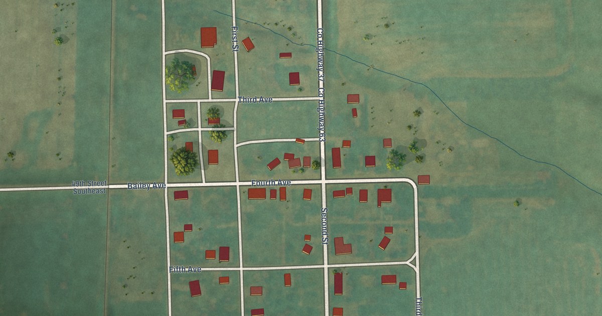 Map of Montpelier, North Dakota in 2026