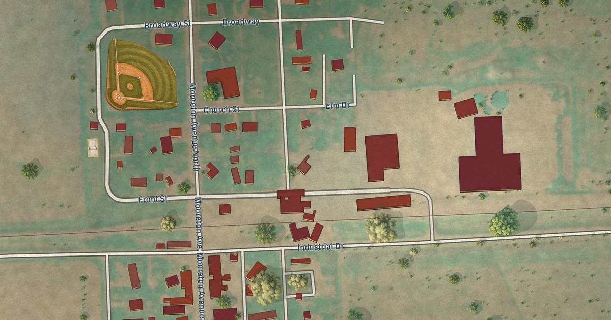 Map of Mooreton, North Dakota in 2026