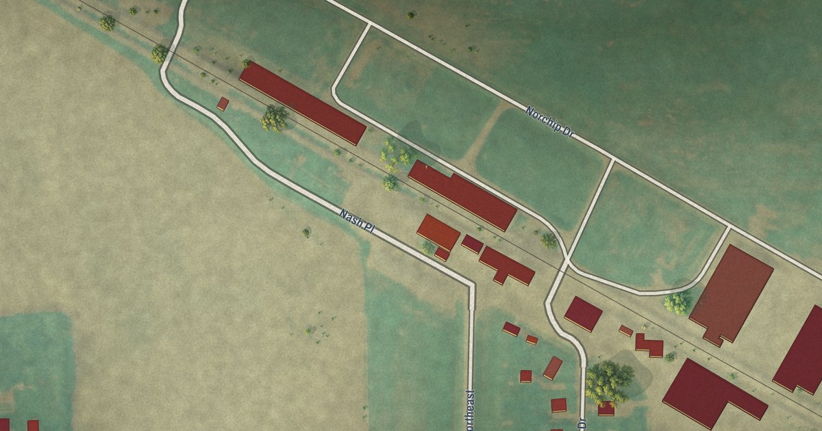 Map of Nash, North Dakota in 2026