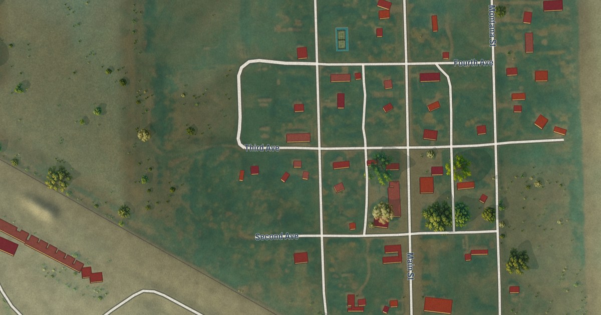 Map of Nekoma, North Dakota in 2026