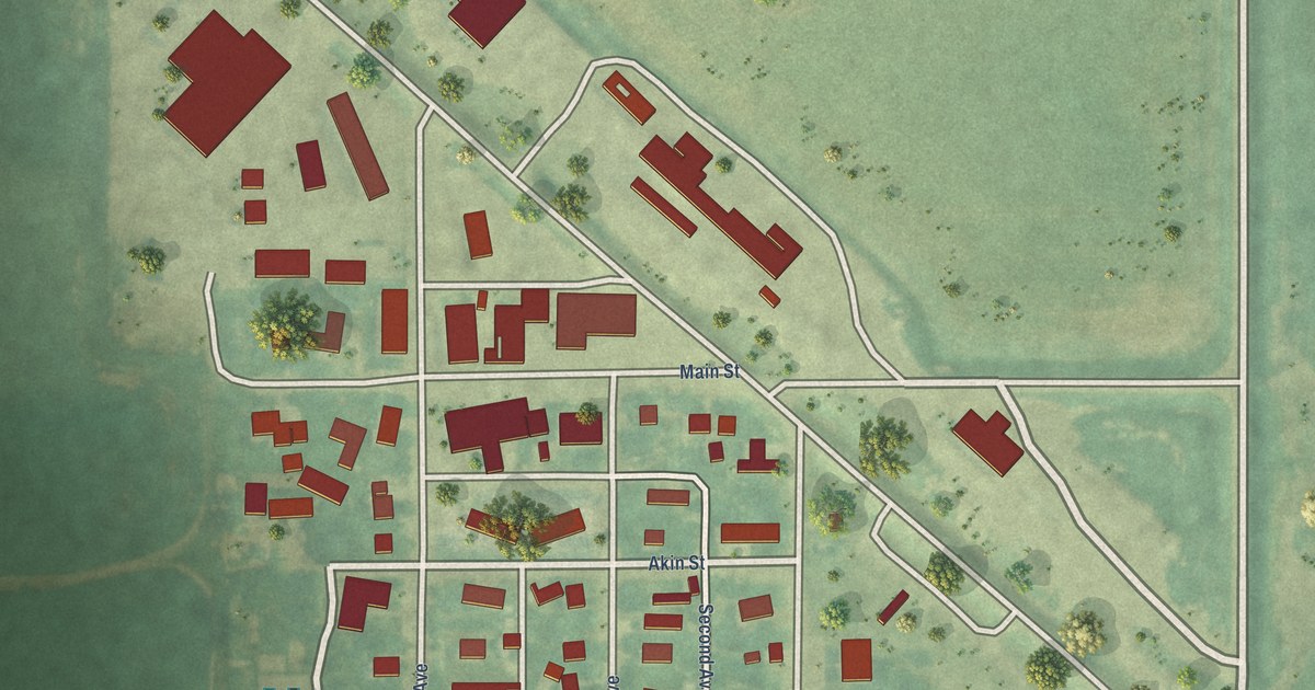 Map of Newburg, North Dakota in 2026