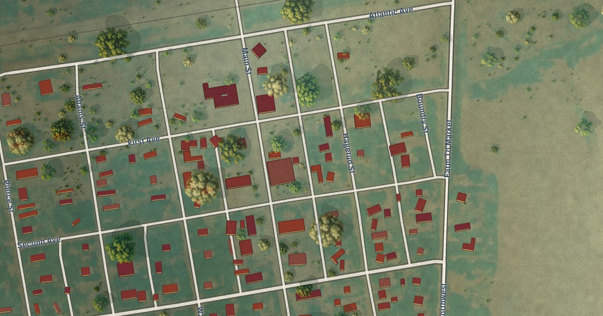 Map of Noonan, North Dakota in 2026