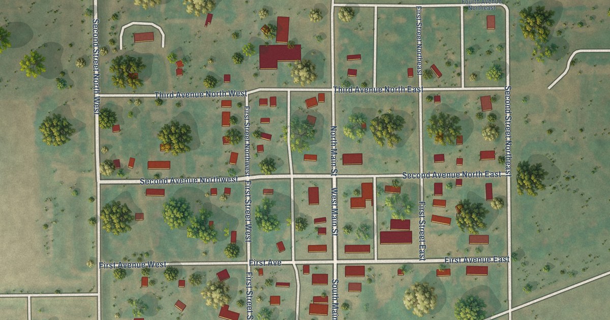 Map of Pettibone, North Dakota in 2026