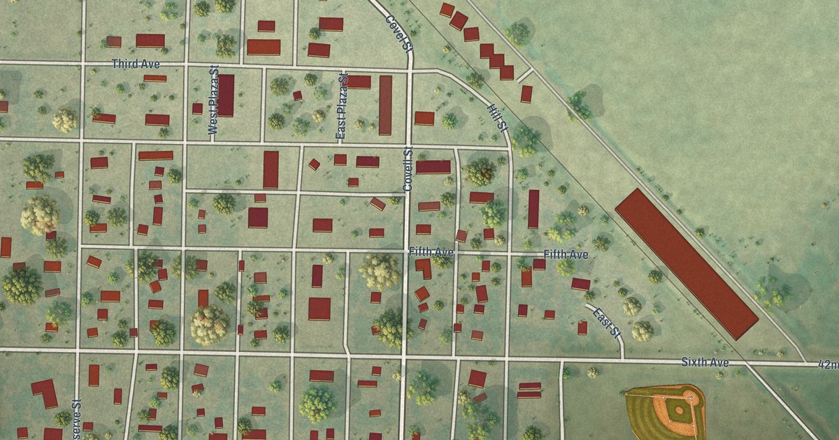 Map of Plaza, North Dakota in 2026