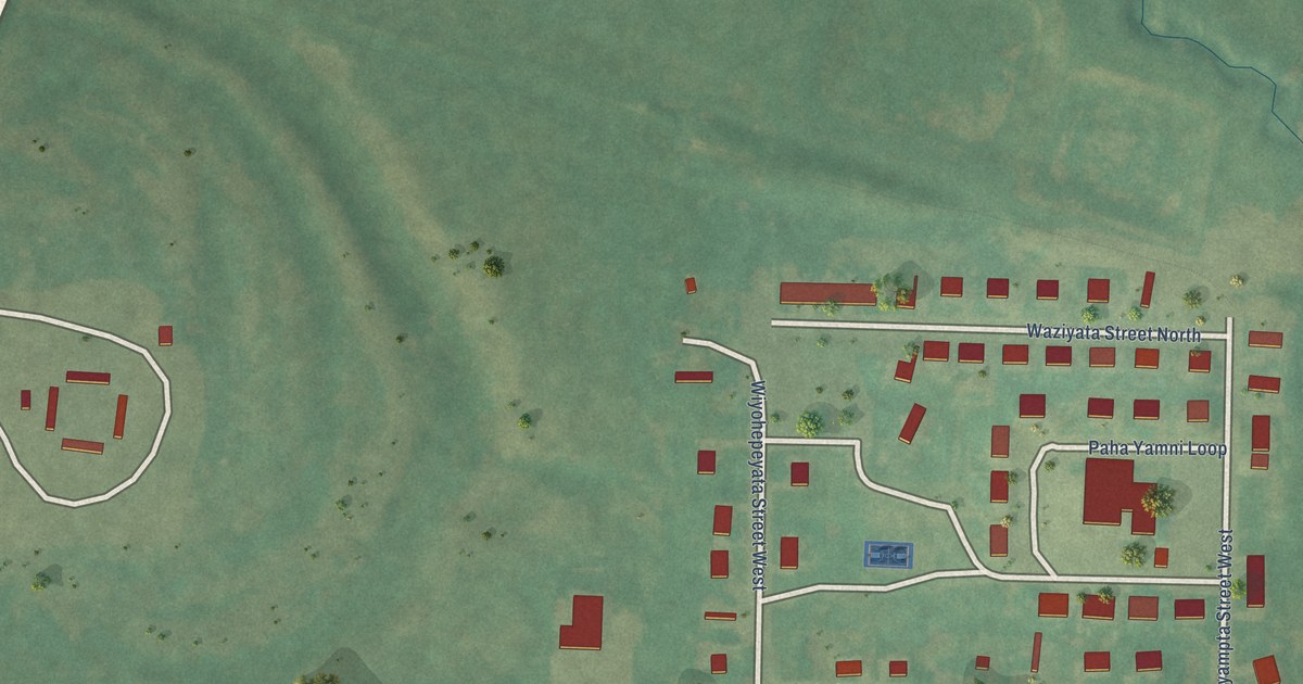 Map of Porcupine, North Dakota in 2026