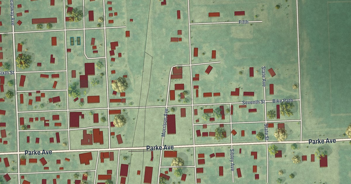 Map of Portland, North Dakota in 2026
