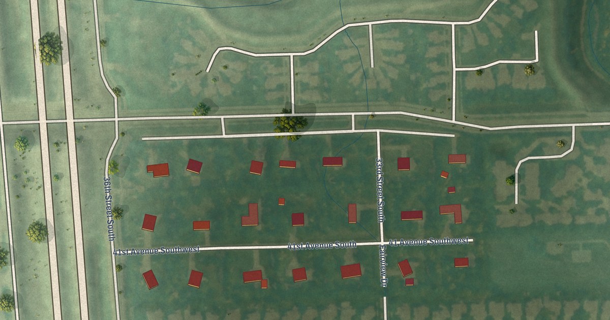 Map of Prairie Rose, North Dakota in 2026