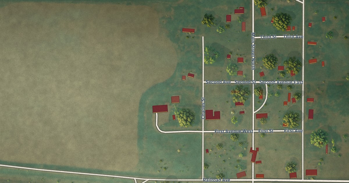 Map of Regan, North Dakota in 2026