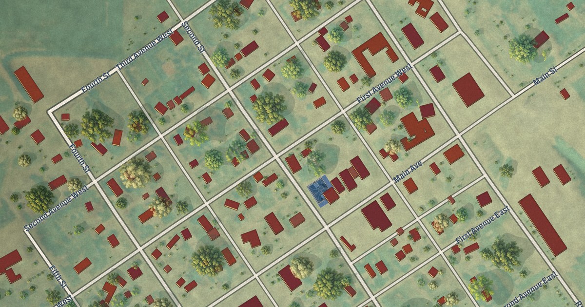 Map of Regent, North Dakota in 2026