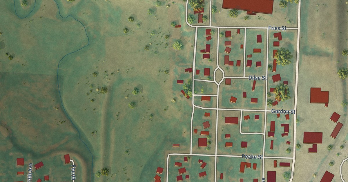 Map of Scranton, North Dakota in 2026