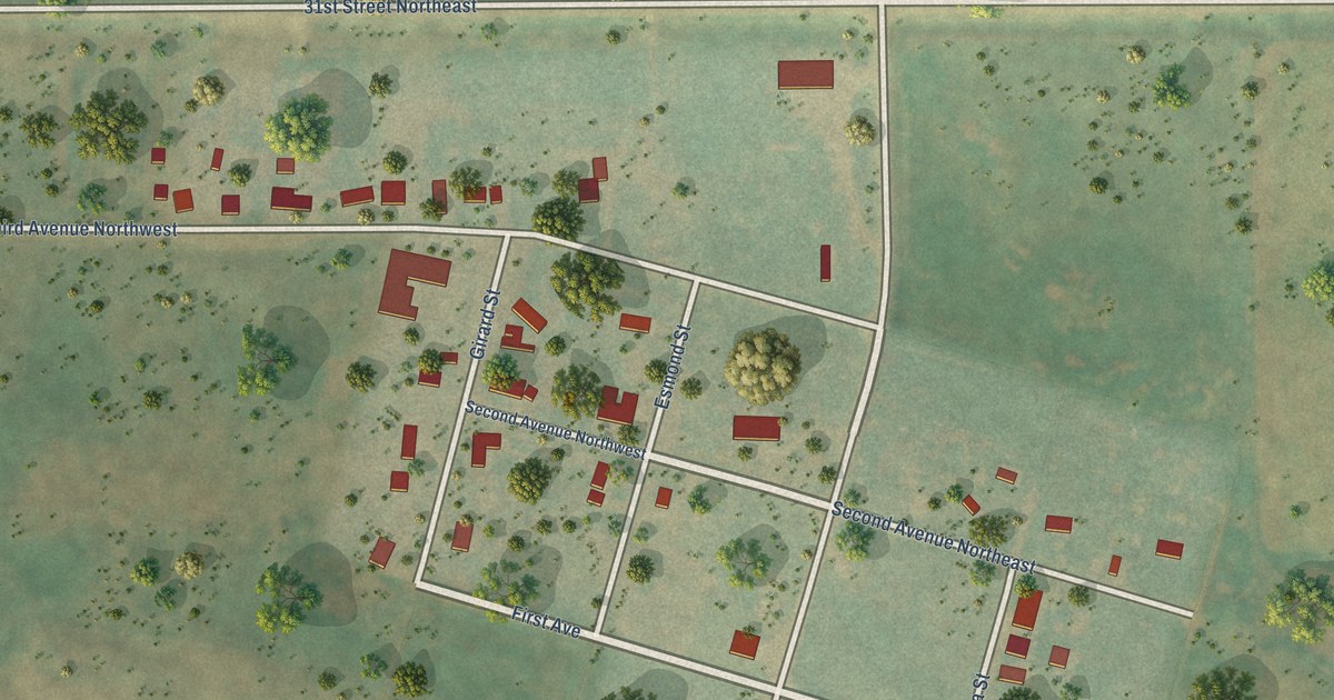 Map of Selz, North Dakota in 2026